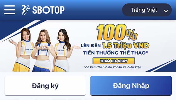 Rút tiền Sbobet